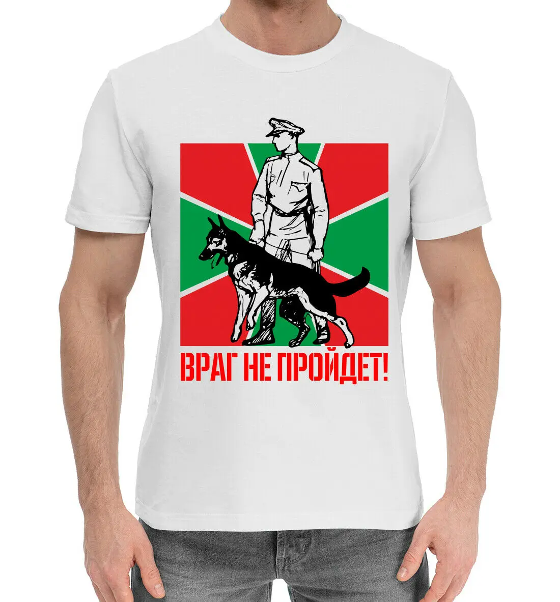 Border Troops of Russia Border Guard Men T-shirt Short  Casual  COTTON  O-Neck  Tshirt