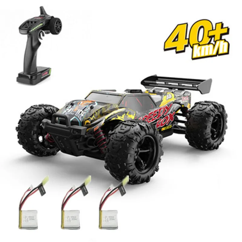 Big Size Car 40KM/H High Speed 2.4G 4WD RC Racing Drift Car Climbing OFF Load CrawelTruck shock-absorbing Independent Anti-Crash