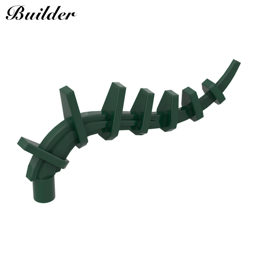 Little Builder 55236 10pcs Building Blocks DIY Parts Seaweed Plant Vine Spine MOC Compatible With Brands Toys for Children