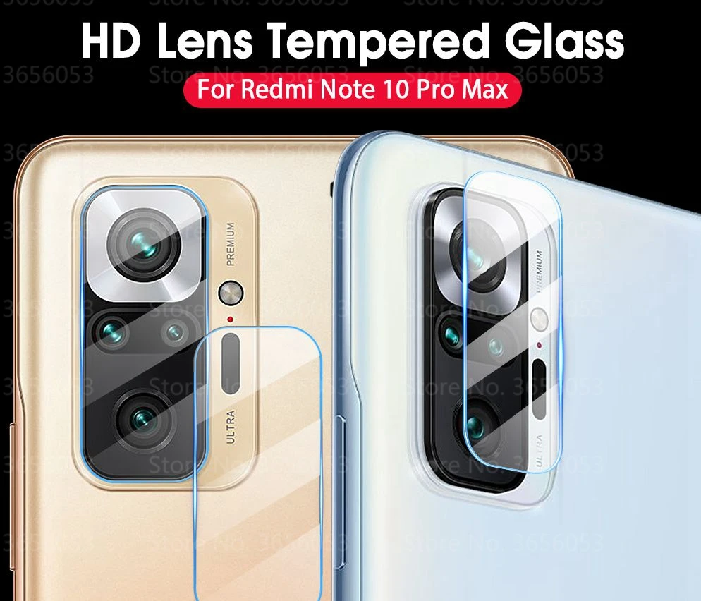 Back Camera Lens Glass For Redmi Note 10 Pro 10S Pro Max 5G 4G Full Tempered Film For Xiaomi Redmi Note 10Pro Global ProMax Film