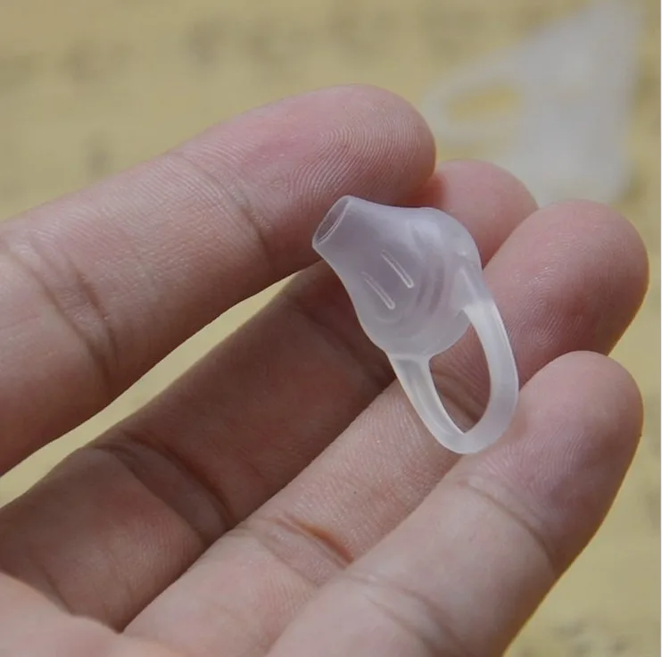 8Pcs Silicone Ear Hooks Tips for Bluetooth-compatible Earphone,Replacement Ear Bud Ear Tips Cushions Earplugs Earbud