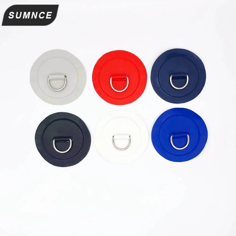 Stainless steel D-ring PVC Patch for PVC Inflatable Boat Raft Dinghy Kayak