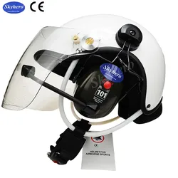 PPG Paramotor Helmet, Certified Headset, Powered Paragliding Helmets, Factory Directly Sale, EN996