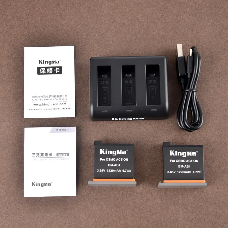 ل DJI OSMO عمل بطارية ليثيوم/3-Way شاحن/الغوص مقاوم للماء الغلاف الواقي الحال بالنسبة DJI عمل كاميرا Accessori