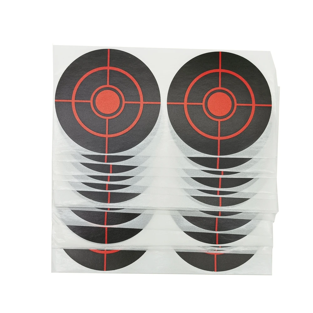 Color-Impact Sticker Alvos com Splatter Splash Effect, Militar Gun Shooting Sport, Outdoor e Indoor, Jogos Familiares, 3 \