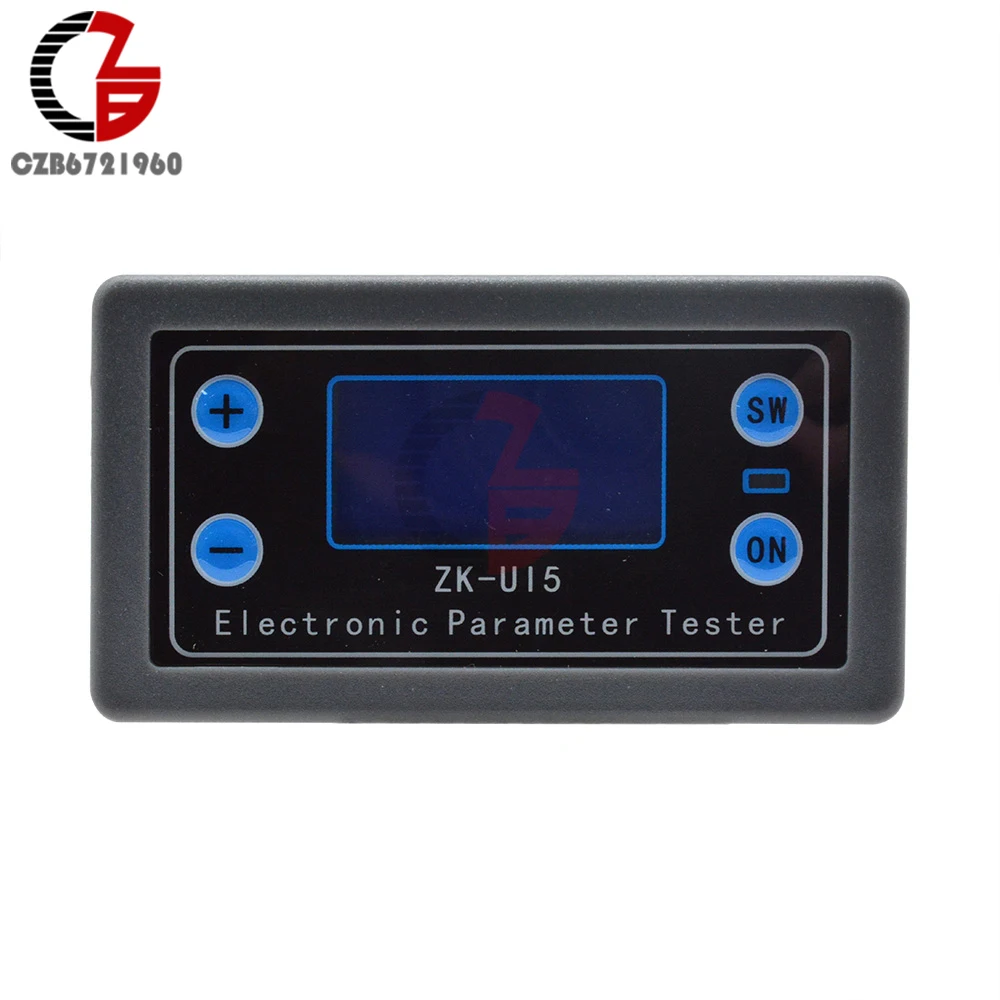 DC 5V-38V Digital Voltmeter Ammeter Car Voltage Current Meter Battery Tester Monitor Power Capacity Meter Charge Discharge