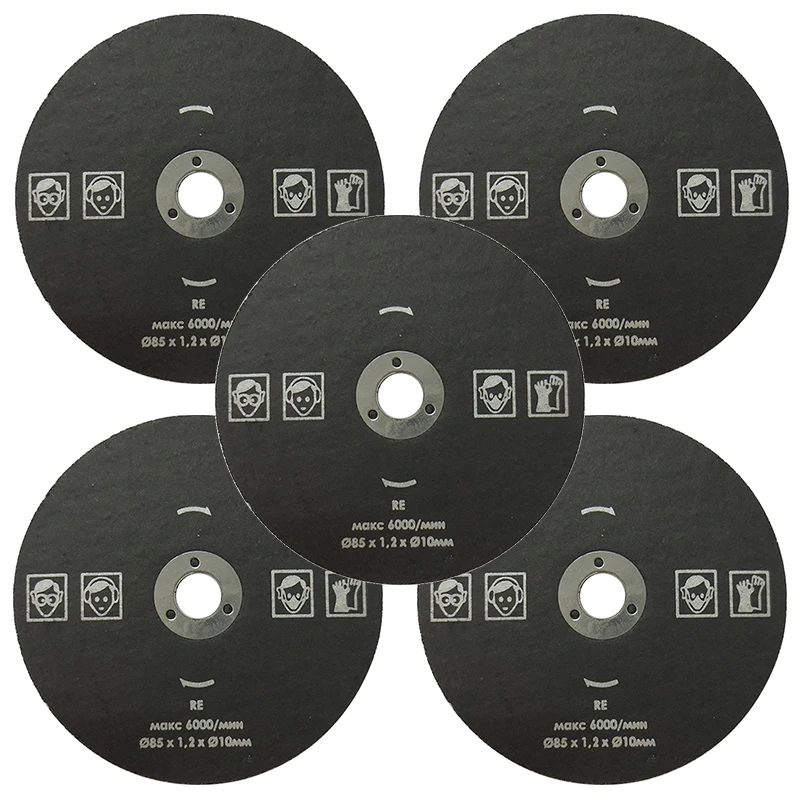 Free Shipping!  5Pcs/Lot,85x10/15mm Accessory Blades For Mini Hand Circular Saw,Resig Spare Cutting Disc For Steel,Metal,Copper.
