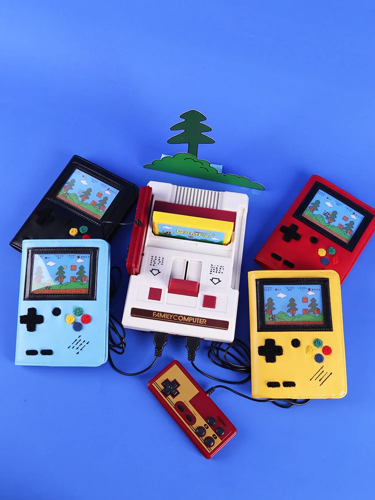 Kinbor-Cuaderno de juegos A6, planificador de calendario con autorelleno, mano bonita con dibujos animados para niños, Cuenta de mano, diario, juego infantil