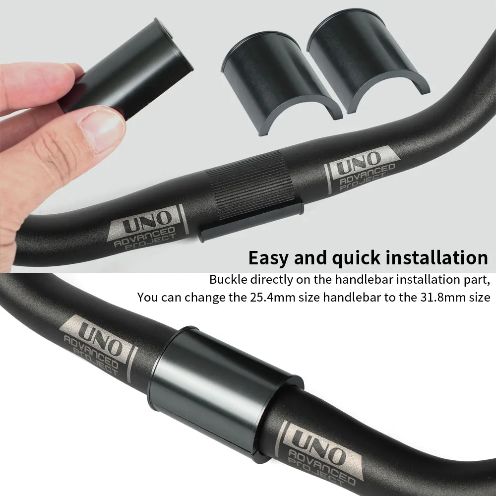Bicycle Handlebar Stem Shim 35-31.8mm 31.8-25.4mm Aluminum Mountain Bike Handlebar Adapter MTB Road Bike Bar Bore Adjuster Stem