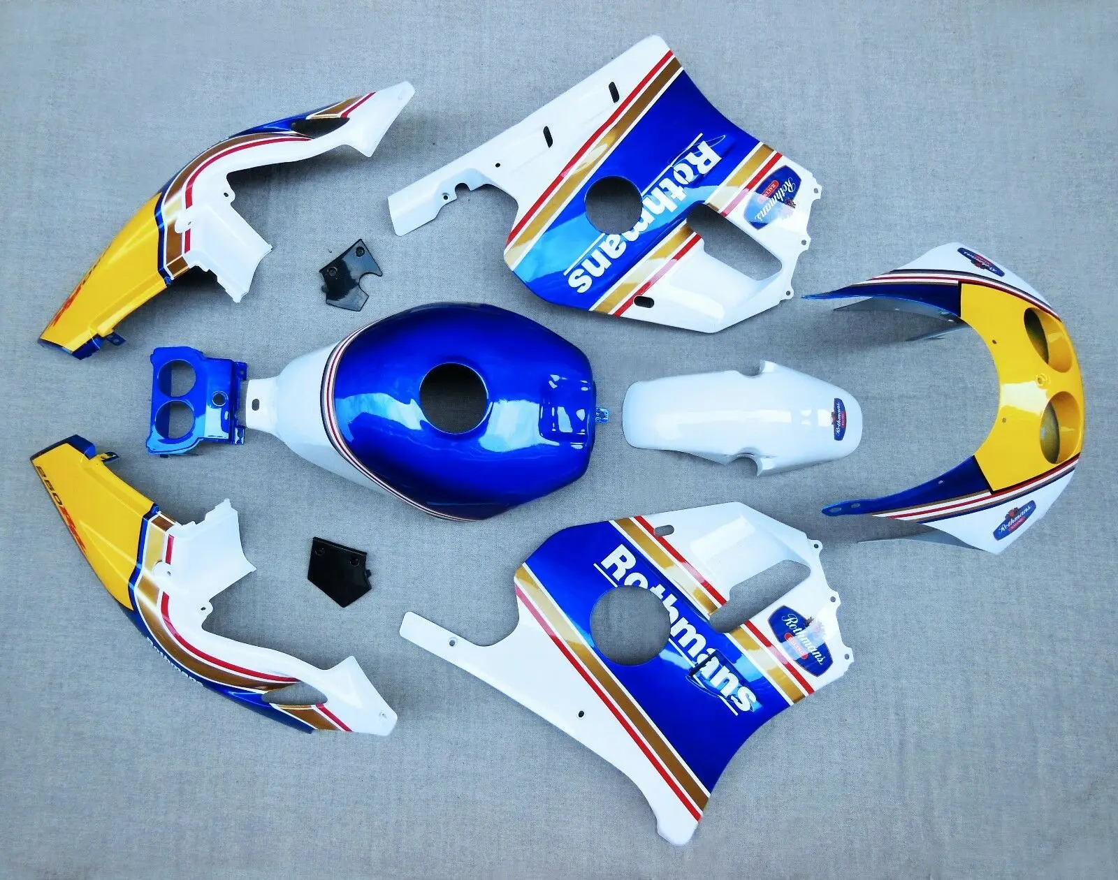 ホンダ1990-1999 CBR250RR MC22オートバイアクセサリーフェアリングセットボディワークパネルキットcbr 250 rr mc 22 1991 1992 1993