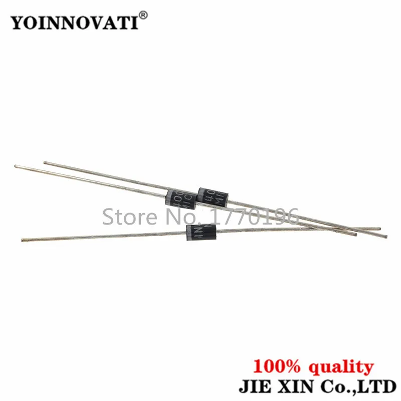 100pcs 1N4001 IN4001 4001 1A 50V DO-41 Rectifier Diode Best quality