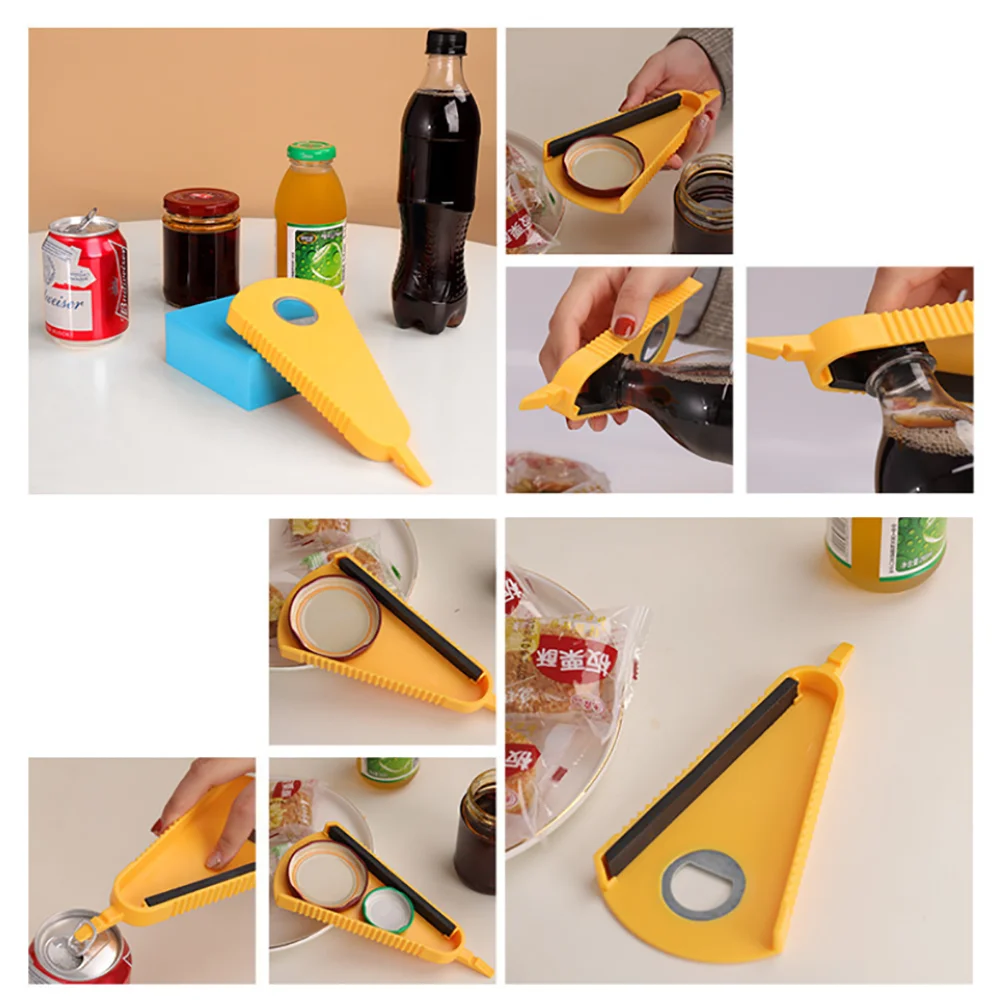 New Cap Opener Kitchen Gadgets 5 In1 Adjustable Multi-function Bottle Lids Off Labor-saving Screw Jar Opener Kitchen Accessories
