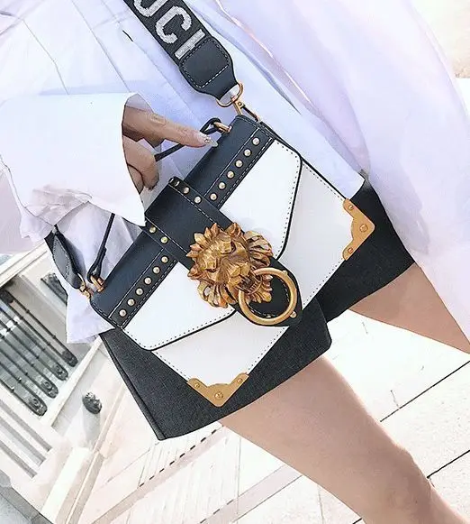 Bolsos cruzados de cuero para mujer, bolsos de lujo, bolsos de diseñador de marcas famosas, bolso de hombro para mujer