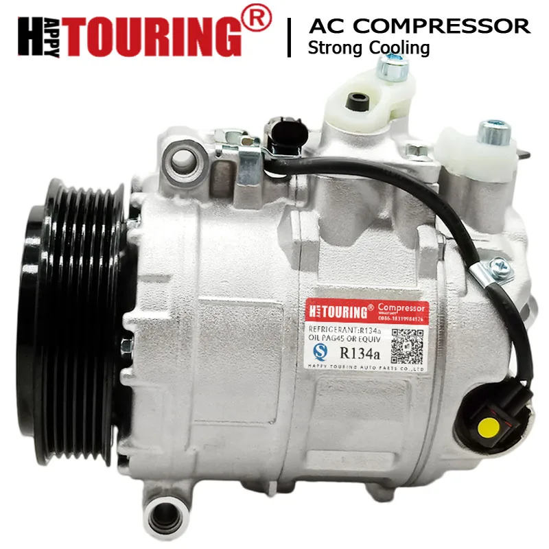 AC Compressor For Mercedes CLK 280 CLK280 W203 C219 W220 W211 C230 CLK350 A001230561180 A0012305611 0012305611 447180-9726