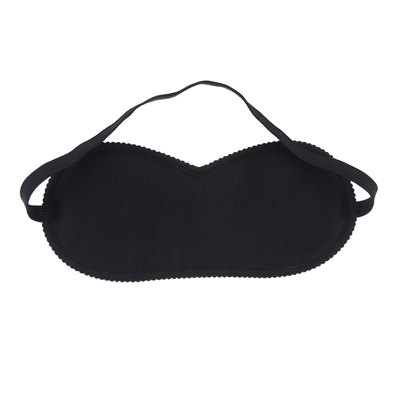 Masque doux Portable pour les yeux, noir, sommeil rapide, couvre-yeux, Patch d'ombre, pour femmes et hommes, masque de sommeil de voyage