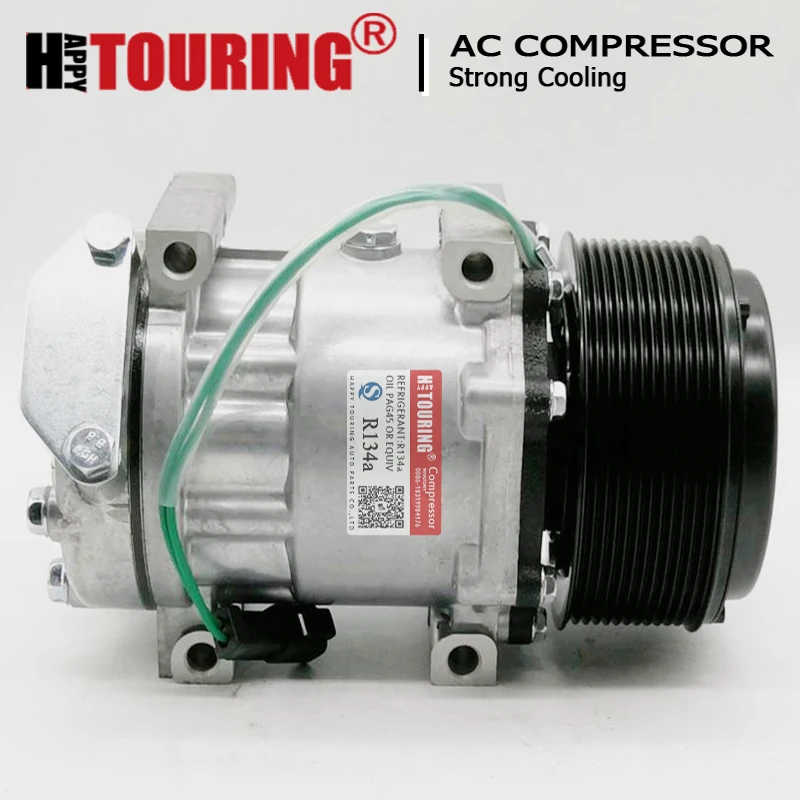 

SD7H15 AC Compressor For Caterpillar 320E 320D D2L D2GC D2 Excavator 6095 372-9295 3729295 509-5976 0190504232