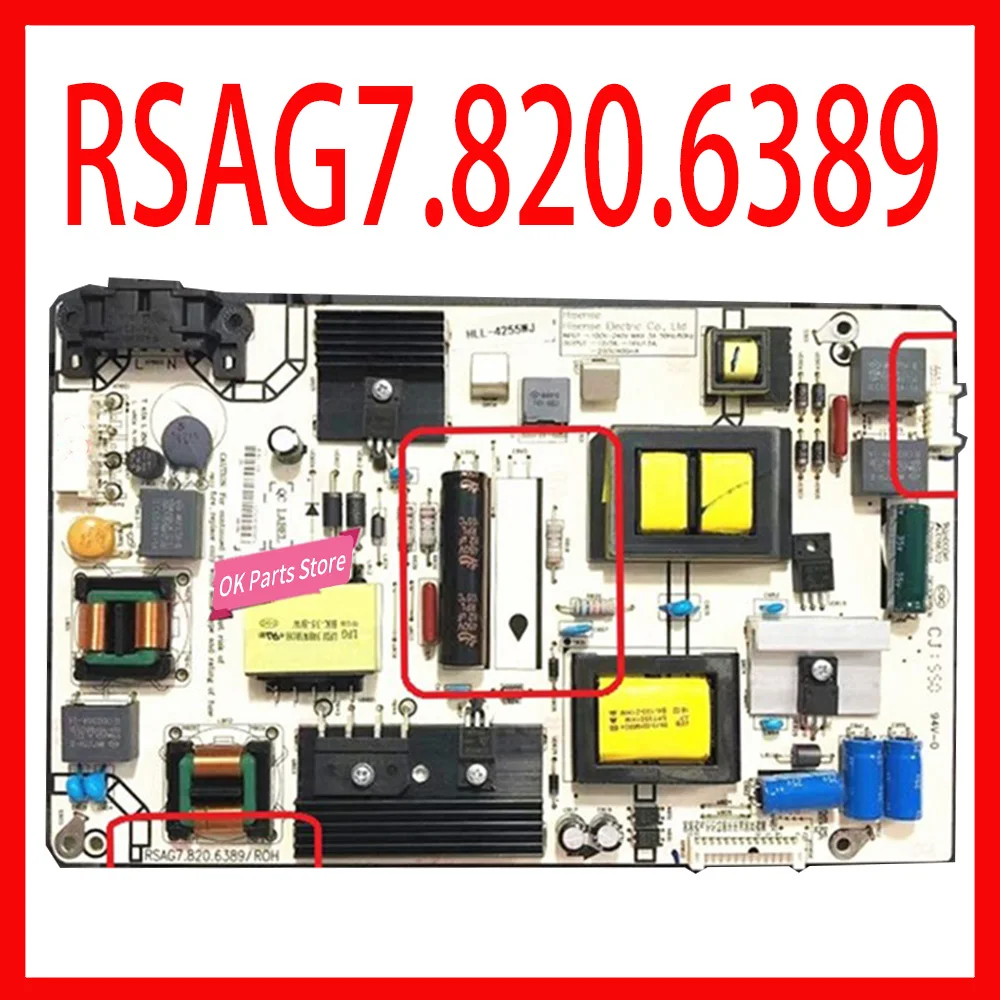 

RSAG7.820.6389/ROH Power Supply Board Professional Equipment Power Support Board For TV LED49K300U 49EC520UA Power Supply Card