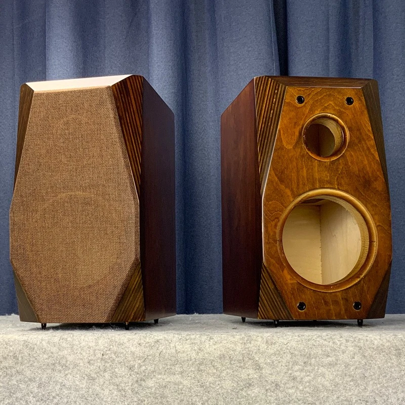 L-189 HiFi пустой шкаф для динамиков по индивидуальному заказу 5 дюймов 6,5 дюймов 8-дюймовая двусторонняя книжная полка для динамиков шкаф из березовой фанеры