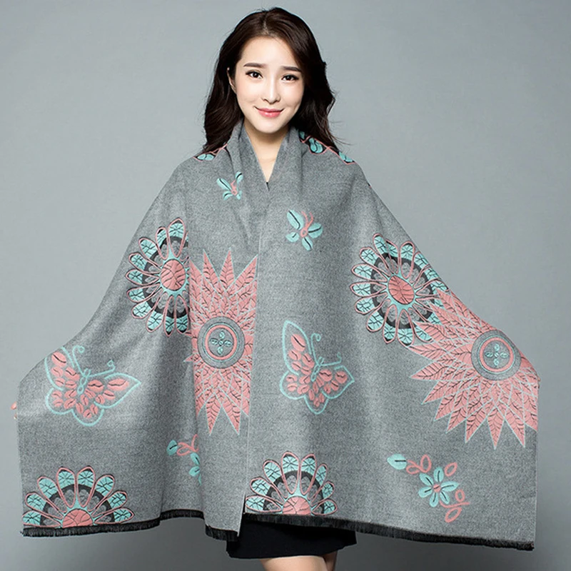 Sonbahar kış Yeni Şal kadın Ka - Cashmere Pashmina Wrap incelemesi ve fiyatı