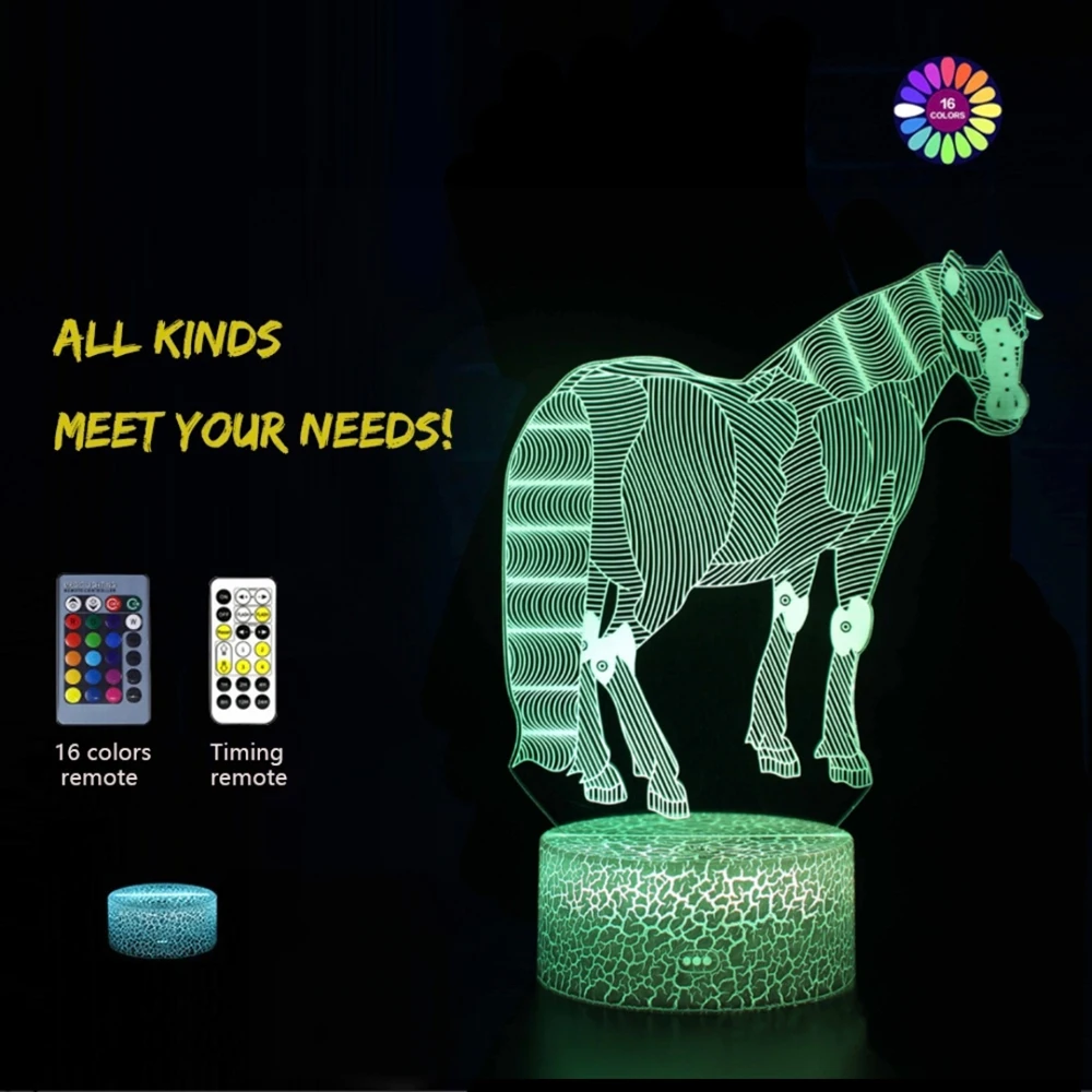 Soggiorno decorazione lampade zodiaco cinese camera da letto per bambini luce Led retroilluminazione decorazione della stanza adolescente USB lampada moderna scrivania