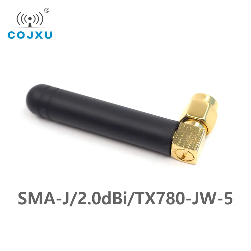 780MHz 2.0dBi Gain 50 Ohm SMA-J Interface Impedance Less Than 1.5 SWR COJXU TX780-JW-5 High-Quality Omnidirectional Antenna