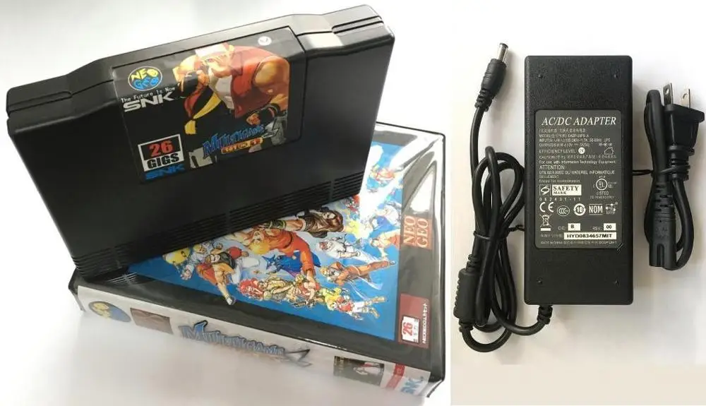 NEW AES 161 in 1 Version 2.1 Game Cartridge and ShockBox for SNK