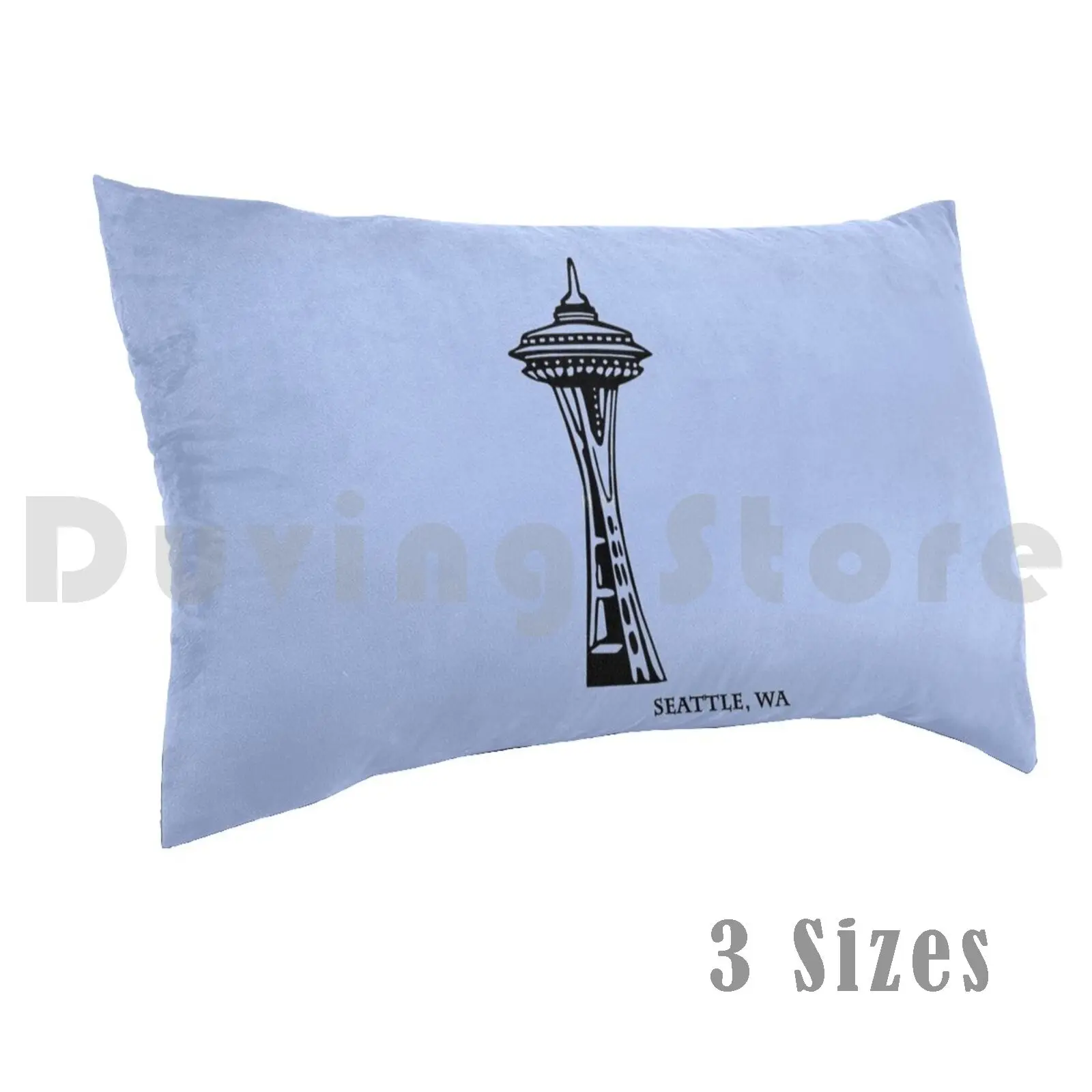 Pillow Case Seattle , Washington's Space Needle Hat Seattle Washington Space Needle Pacific Northwest