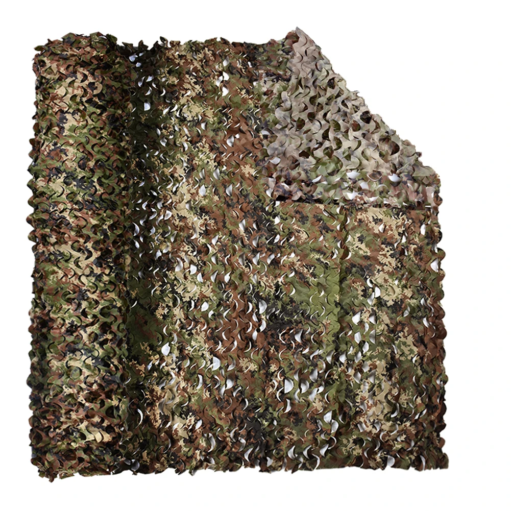 Camo Netting 1.5*3 4 5 6 7 8 10 mesh camouflage Camouflage Net shade awning bulk roll hunting Sunshade Camping Shooting Hunting