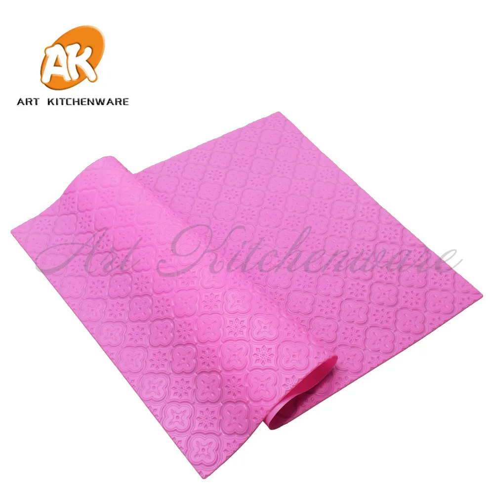 Big Lattices Lace Mat for Wedding Cake Decorating Silicone Cake Mold Fondant Cake Decorating Tools Border Decoration Lace Mold