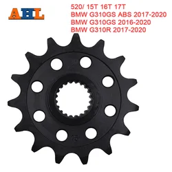 AHL Motorcycle Chain 520 Front Sprocket 15T 16T 17T For BMW G310GS ABS 2017-2020 G310GS 2016-2020 G310R 2017-2020