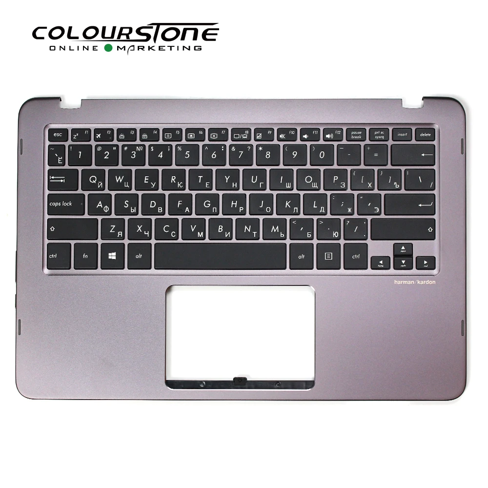 UX360UA RU keyboard For Asus Zenbook UX360 UX360U UX360UA Russian  Keyboard Upper Cover Case