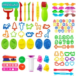 2023 DIY Slimes Play Dough Tools Sets Accessories Plasticine Modeling Soft Clay Kits Cutters Molds Educational toys for Children