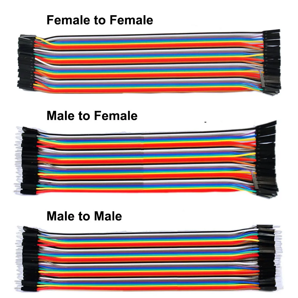 Dupont Jumper Wire 10CM 20CM 30CM Male to Male + Female to Male + Female to Female Jumper Wire Dupont Cable For PCB Diy Kit