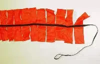 Caudas felpudas kite acessórios