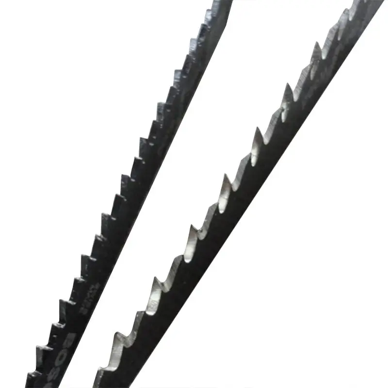 5 pz/set HCS 6T Lame per seghetto alternativo T244D/T344D per taglio rapido Taglio dritto 4 mm Lunghezza denti Lame per seghetto alternativo 100*1.2mm Lama per sega
