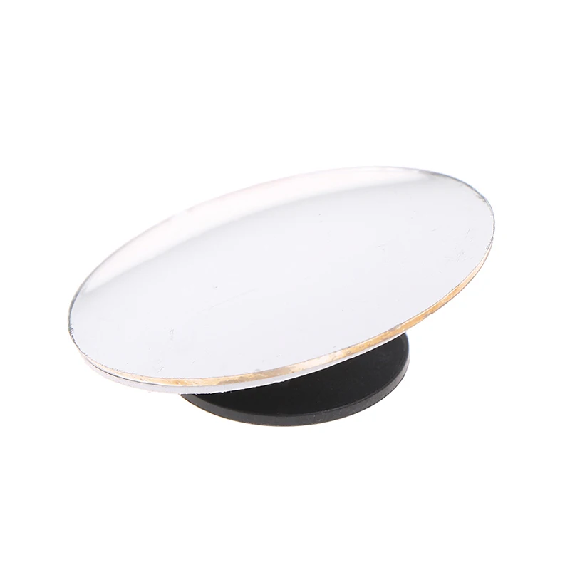 

2pcs Car 360 Degree Framless Blind Spot Mirror Wide Angle Round Convex Mirror Small Round Side Blindspot Rearview Parking Mirror