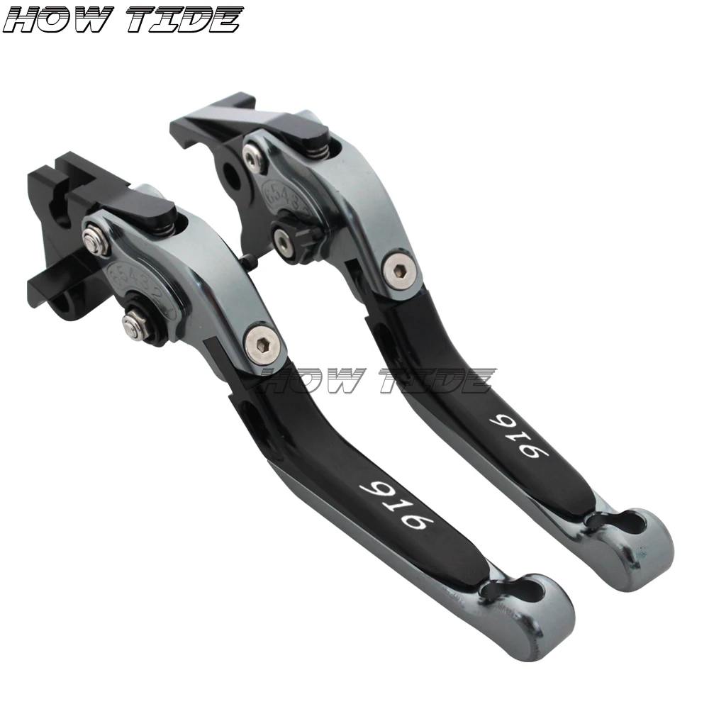 For Ducati 916/916SPS UP TO 1998 CNC Extendable Foldable Motorcycle Brake Clutch Levers