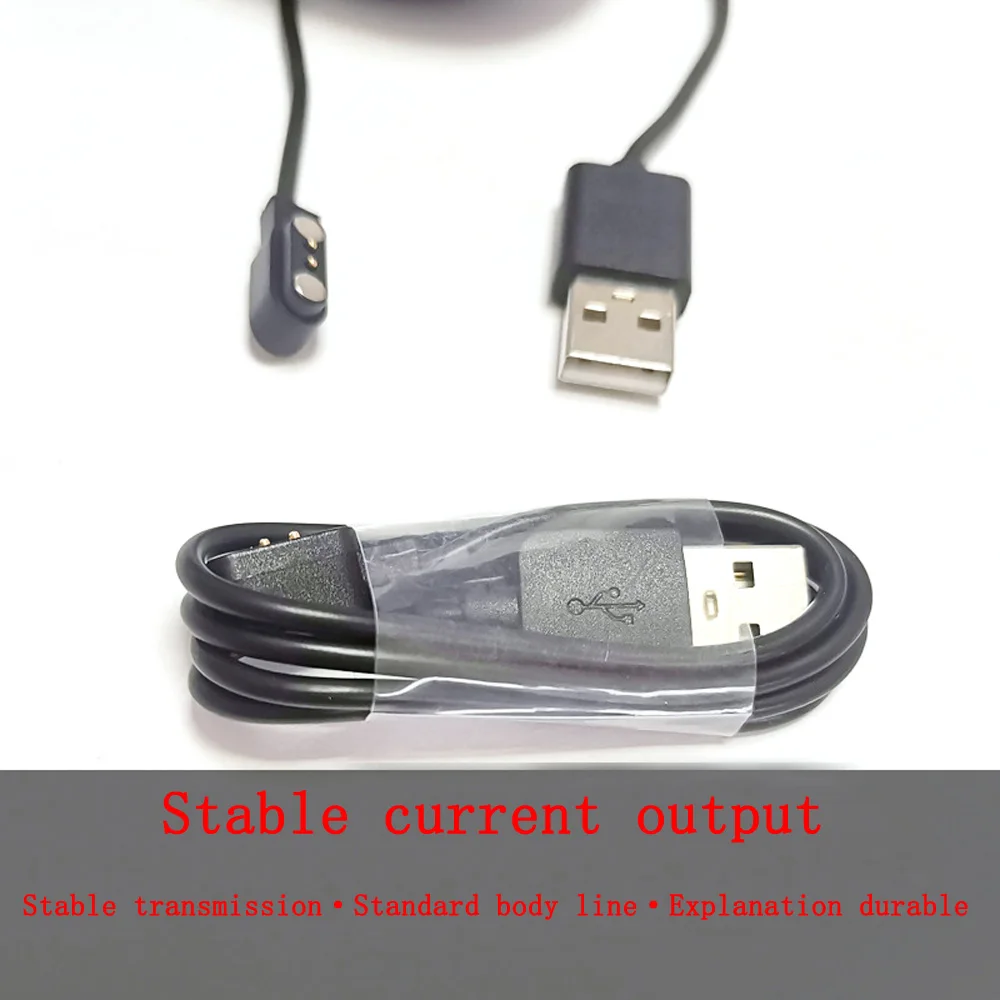 2PINOne point two Magnetyczny kabel ładujący USB2.54 skok męski 2Pin Pogo Magnetyczne złącze ładowania Kabel do inteligentnego zegarka GT88