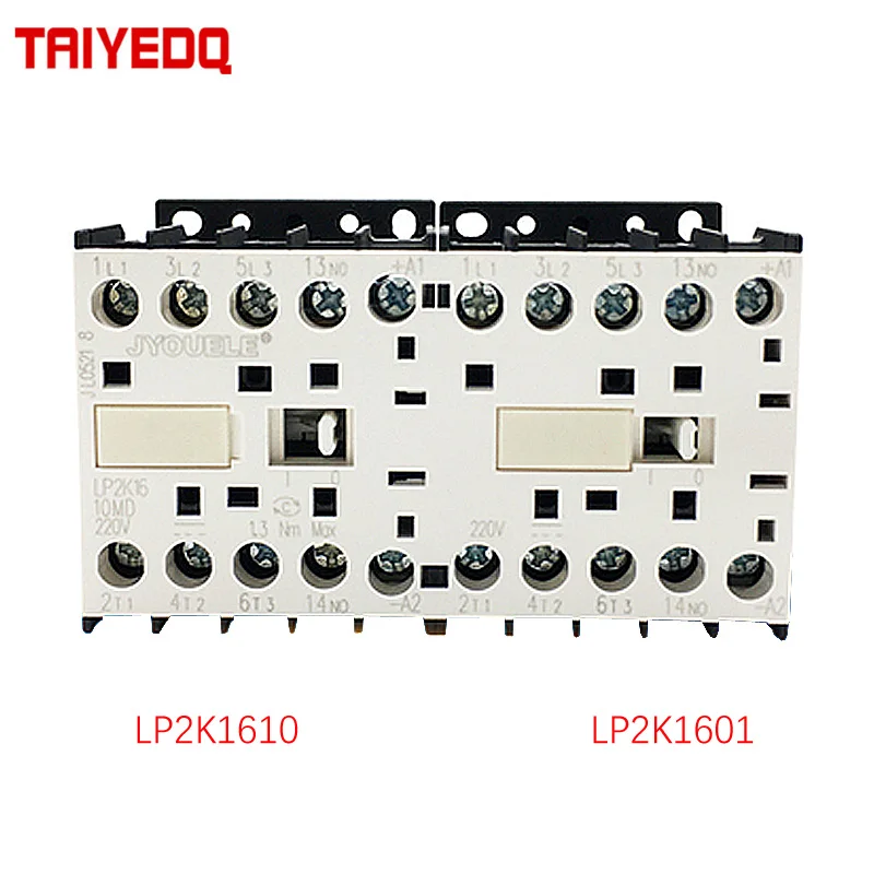 MINI DC Contactor Reversible interlocking 16A Silver Contact Copper Enameled Wire Coil 24V LP2K1610 LP2K1601