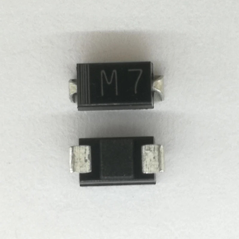 100pcs/lot  1N4007 IN4007 4007 M7 SMA DO-214AC Best quality  IC