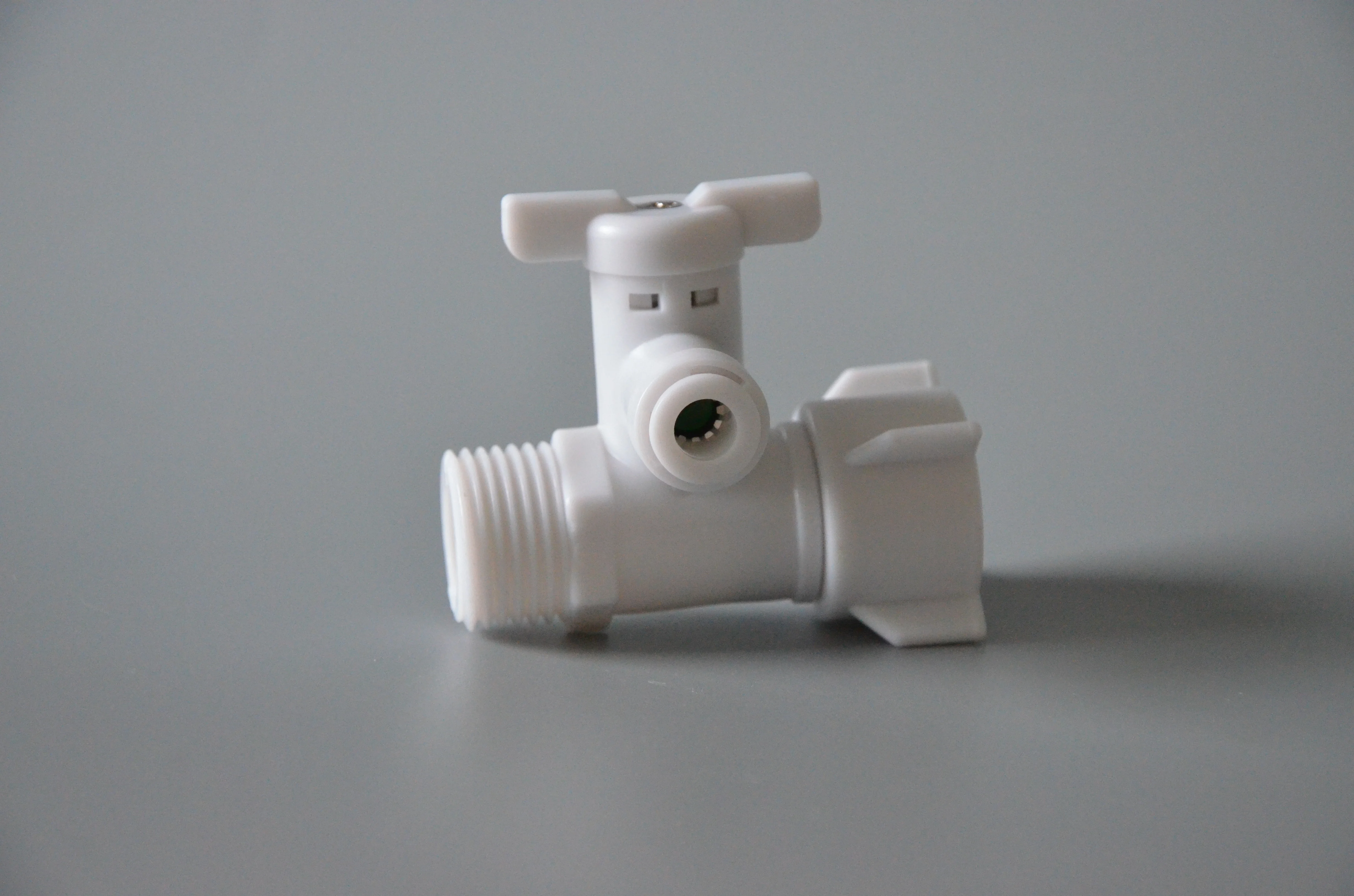 พลาสติก 6.5 มม.วาล์วอะแดปเตอร์ Joint น้ำ diverter,SLIP-Lock Connector/ท่ออุปกรณ์เชื่อมต่อ, ข้อต่อท่อวาล์ว