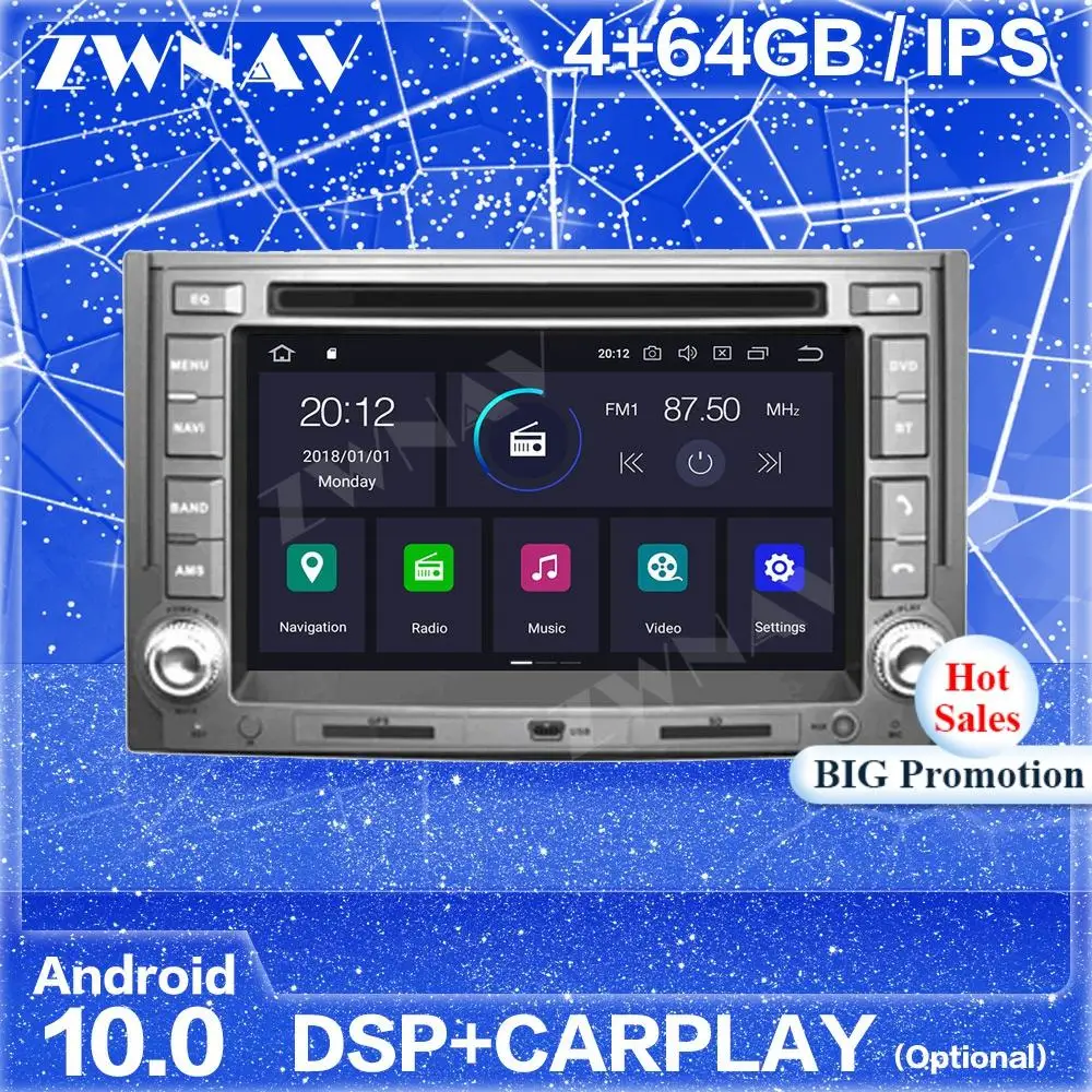 IPS Android Player GPS For Hyundai I30 Elantra GT 2012 2013 2014 2015 2016 2017 2018 Radio Stereo Multimedia Player Head Unit