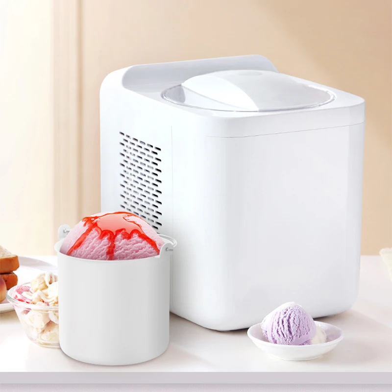 

1L Ice Cream Machine Household Ice Cream Machine Small Automatic Refrigeration Ice Cream Machine Children Mini Fruit Ice Cream