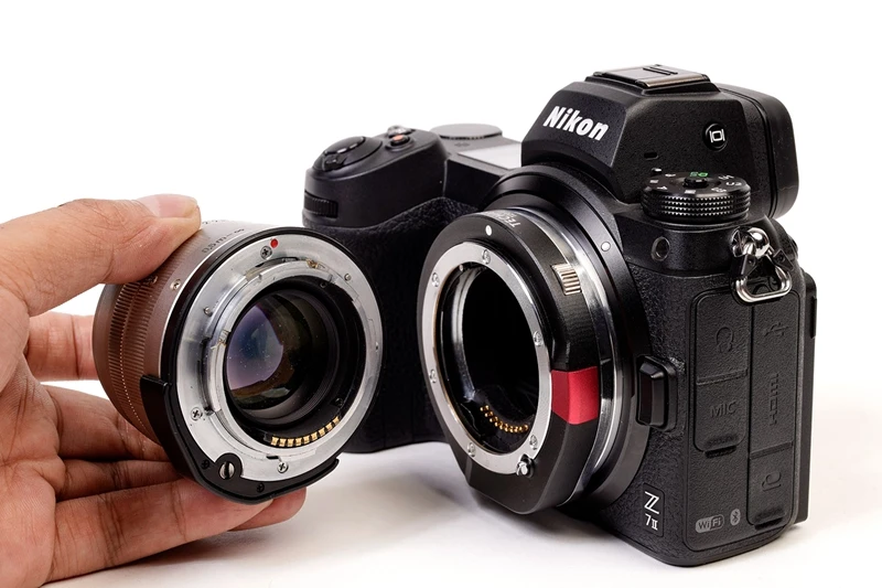 TECHART TZG-01 محول العدسة لعدسة Contax G إلى Nikon Z Z6 Z7 Z50 Z6II Z7II ZFC كاميرا G-NZ محول جبل