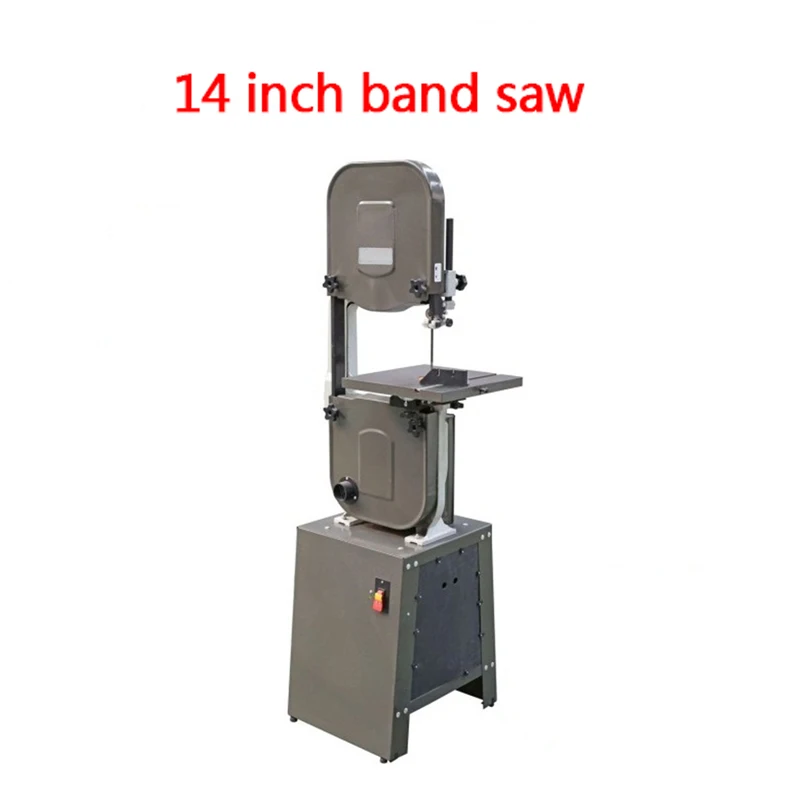 14 inch woodworking band saw machine MJ3435 mahogany small material cutting to make comb and bead cutting machine 1100w