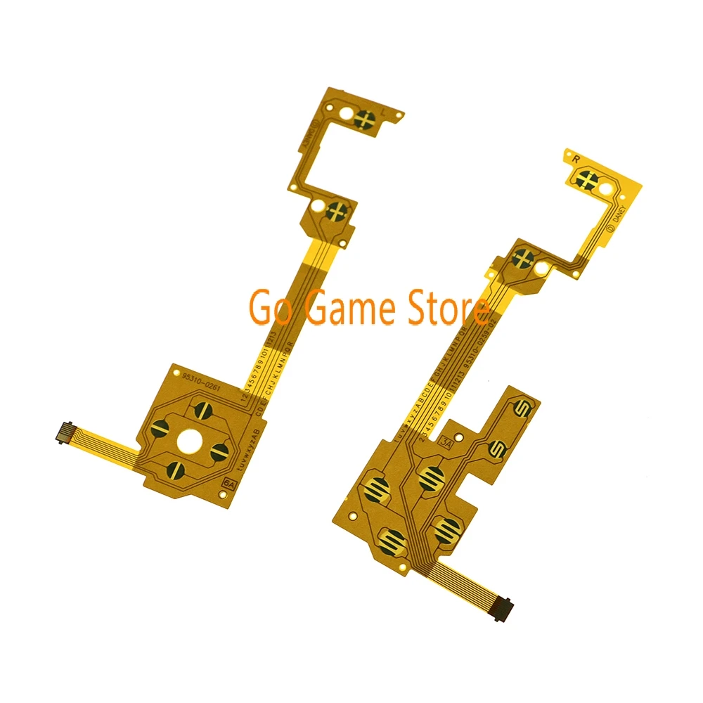 1Set Voor Wii U Pad Gamepad Controller Rechter Knop Geleidende Film Lint Flex Kabel