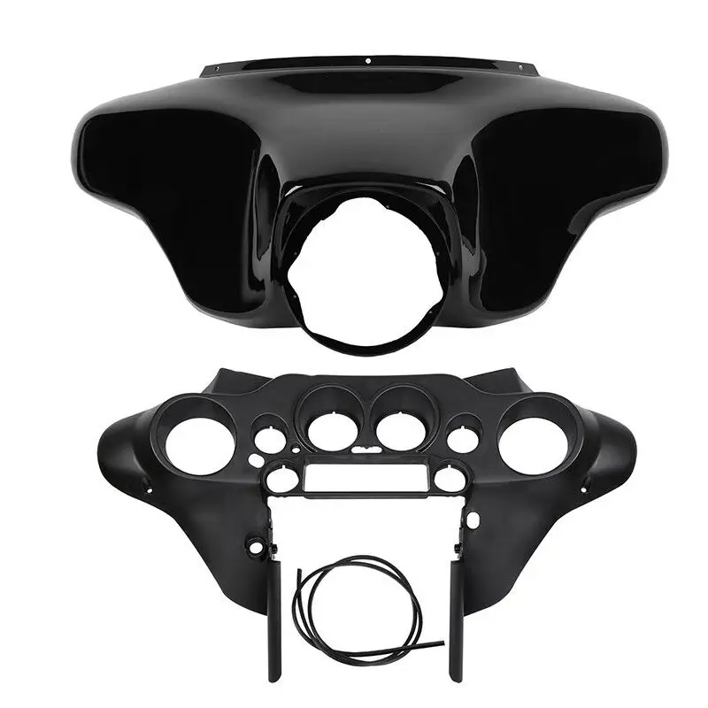 Wewnętrzna i zewnętrzna owiewka motocyklowa typu batwing do Harley Touring Electra Glide FLHT FLHX 1996-2013 — zdjęcie 3