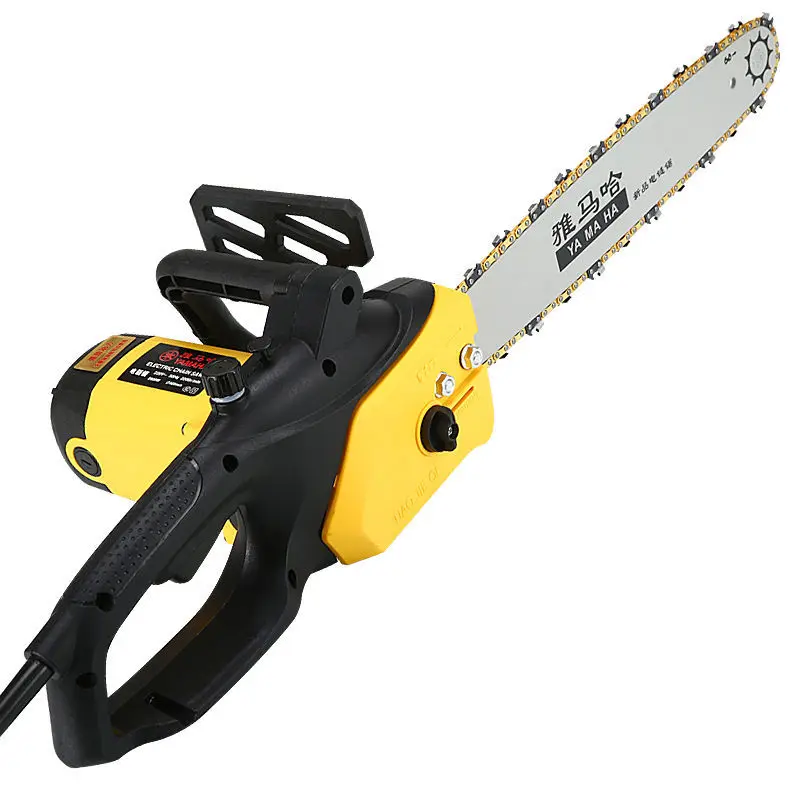 220V Chainsaw Sawing Household High-power 3200w Multi-function Plug-in Electric Chainsaw Multifunctional Hand-held Electric