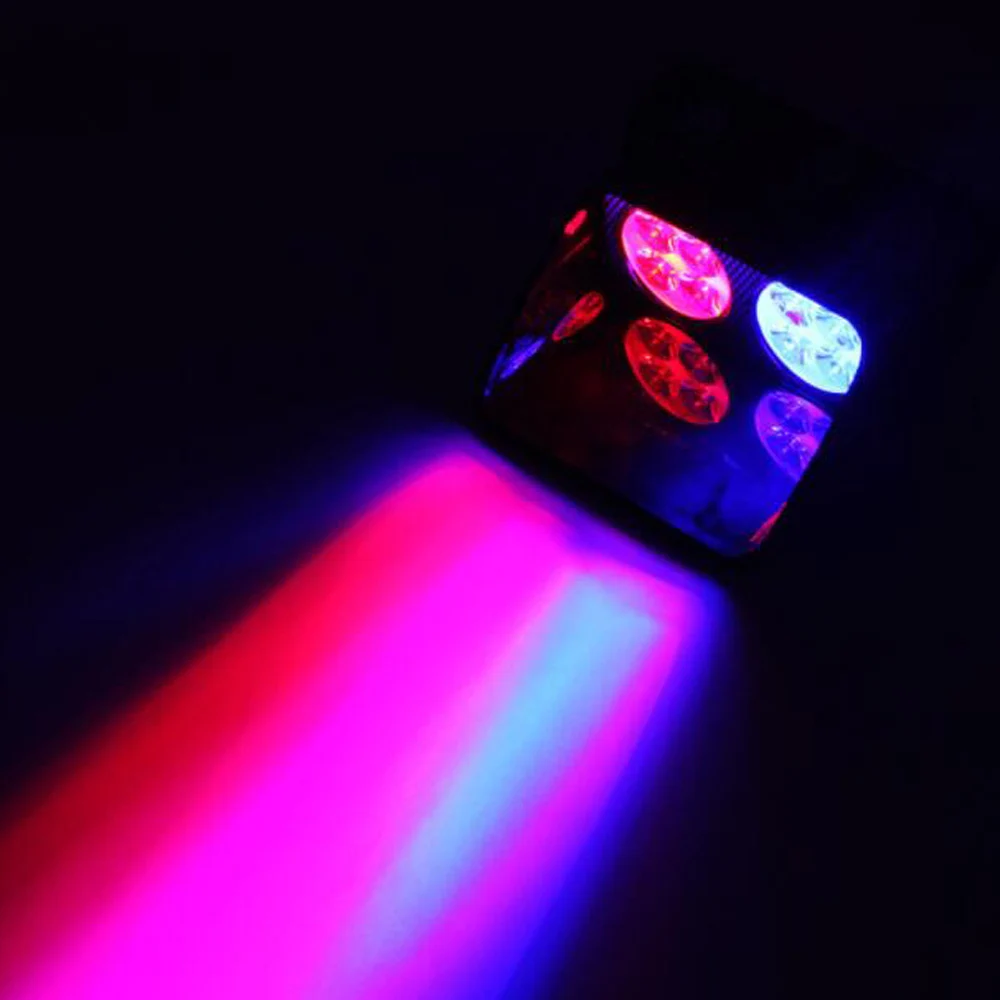 8LED Car Strobe Light Sucker Highlight Scoop Police Lights Warning Lights Fog Lamp  Front Glass Flashing Lights Red And Blue