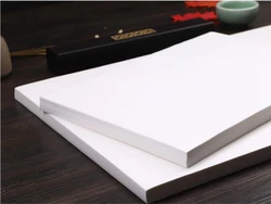 60G Thick 100pc A3 A4  Ripe Rice Xuan Printer Paper Brush Ink Calligraphy Painting Genealogy Text Images Long-Lasting Color